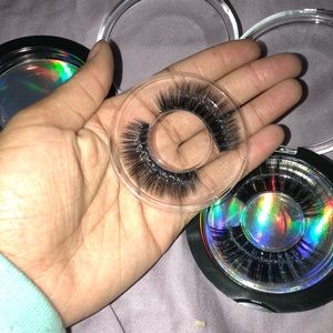 100% Mink false eyelashes.💋